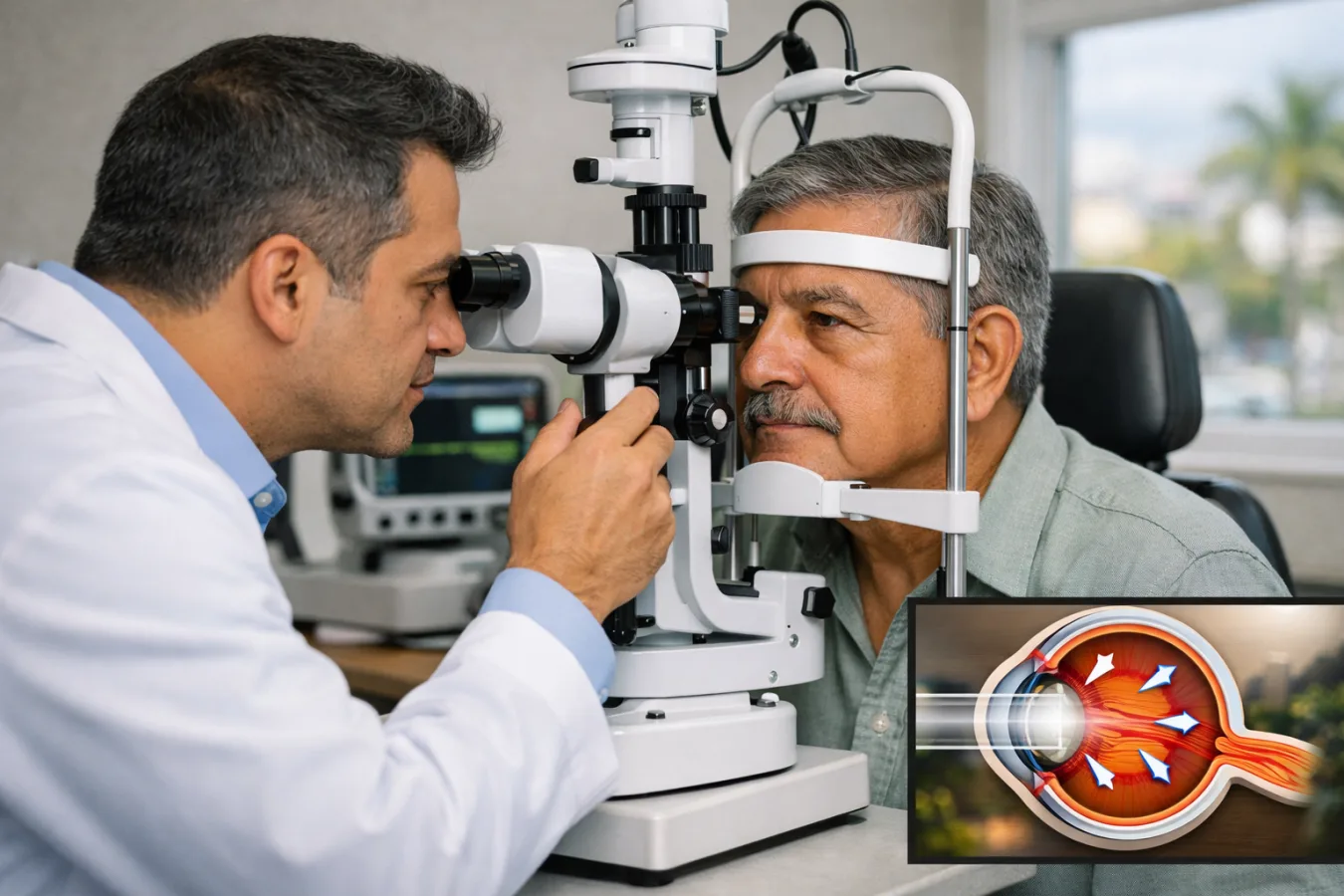 Atención especializada para el control del glaucoma en San Pedro Sula